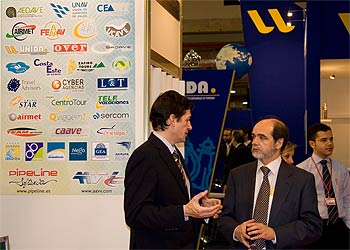 D. Manuel Sos, Director Gerente de Pipeline Software y D. José Ricardo Campuzano, AEDAVE.