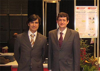 D. Manuel Sos, Director Gerente de Pipeline Software y D. Miguel Quintas, Director General de Airmet Portugal.